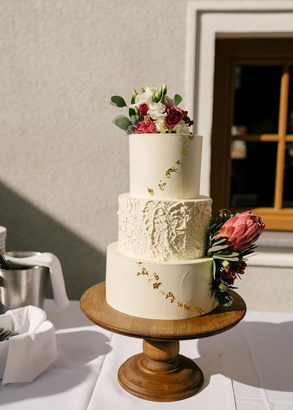 R&uuml;hrlerei Hochzeitstorte