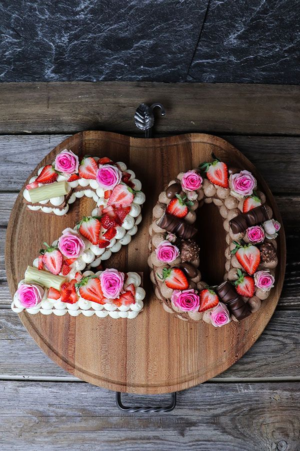 R&uuml;hrlerei Geburtstagstorte