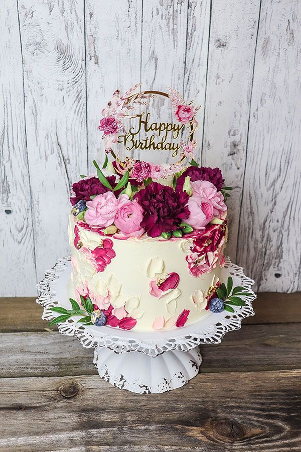 R&uuml;hrlerei Geburtstagstorte