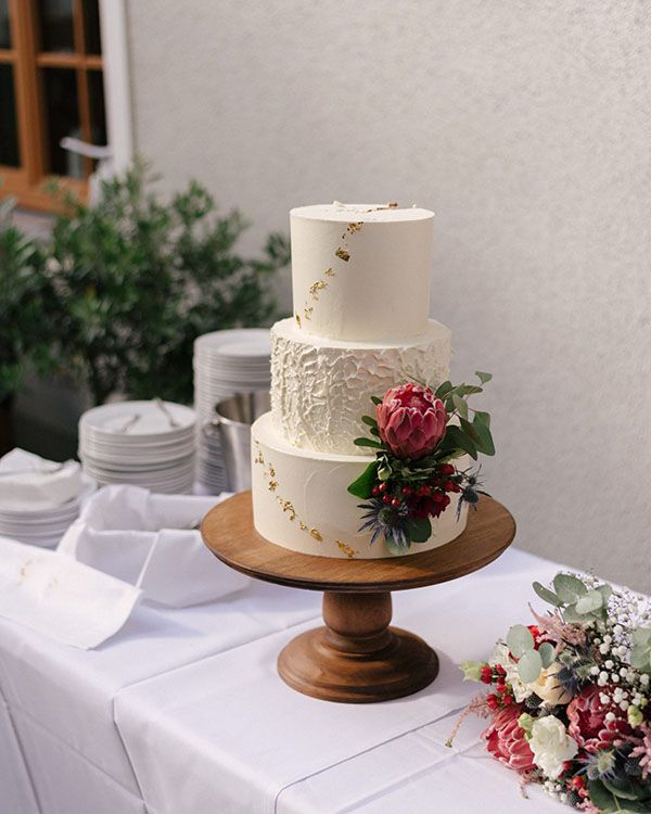 R&uuml;hrlerei Hochzeitstorte